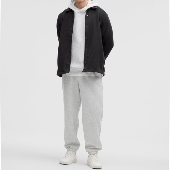 ❤️ Lululemon Fleece Classic-Fit Overshirt Black Men’s Size Medium NWT - Picture 8 of 8